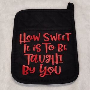 NWOT! Teacher Pot Holder